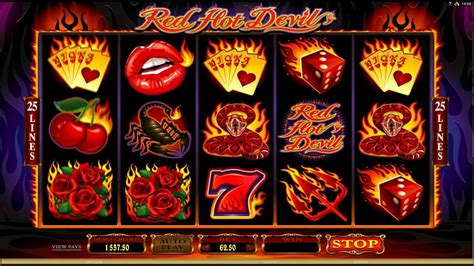 red hot devil slot machine